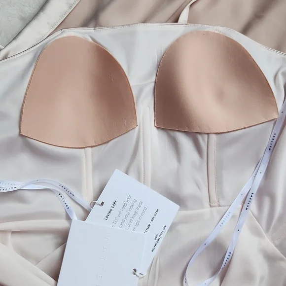 WATTERS BIANCA, Wedding,  Bridesmaid, Prom, Homecoming, Prosecco Color, Dress - Picture 13 of 16